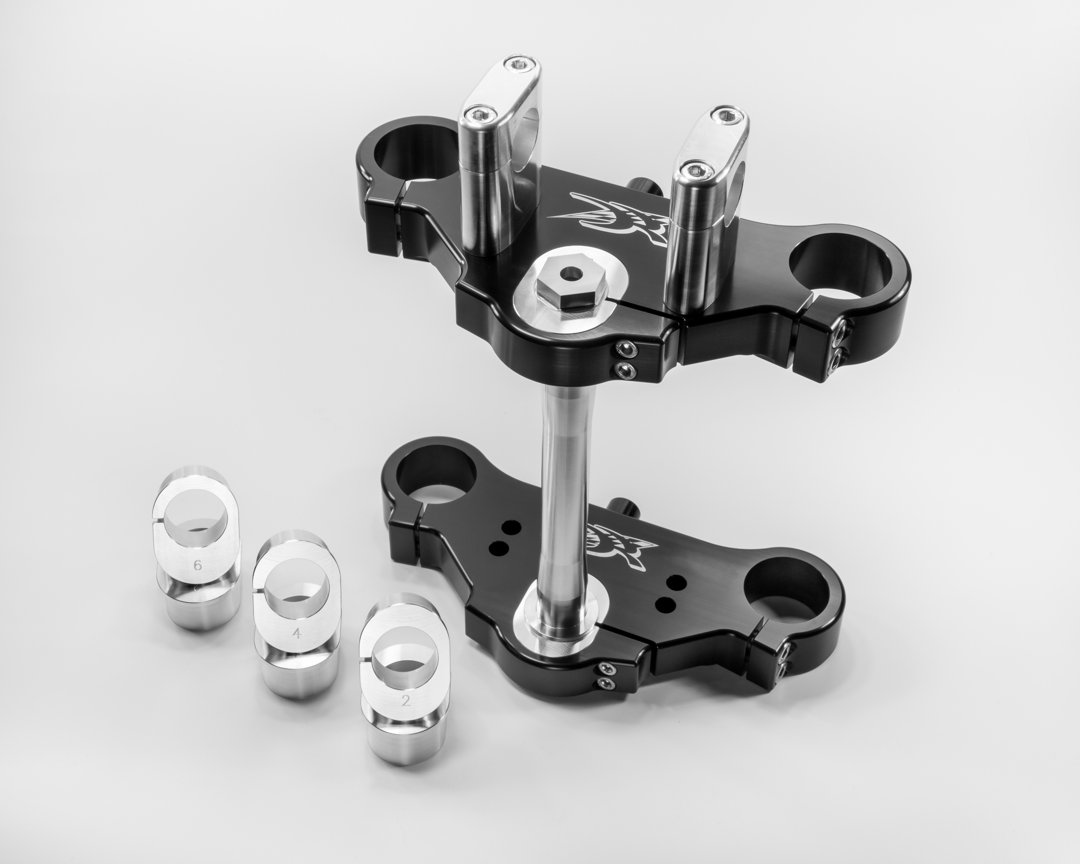 Conventional Forks Adjustable Triple Clamps [DT35-43 CLAMPS]