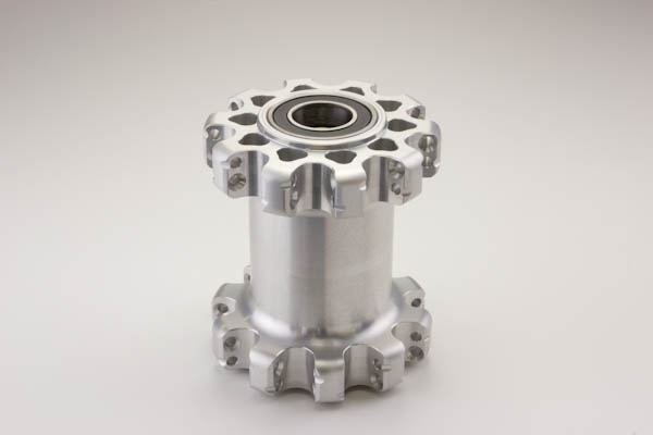 Spool Hub Clear Anodized - Click Image to Close