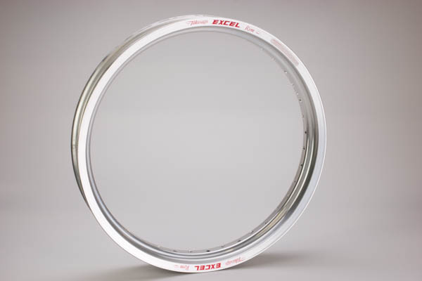 2.5 x 19 Clear Anodized Excel Rim - Click Image to Close