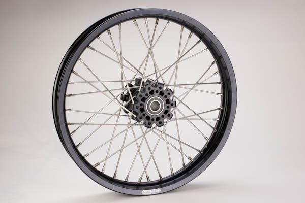 Front TT 2.5 x 19 Black Anodized - Click Image to Close